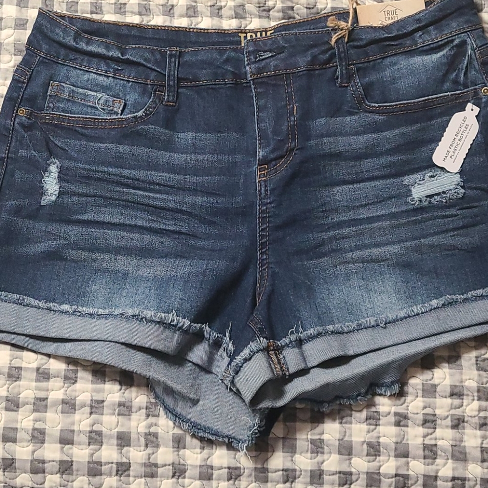 Denim shorts